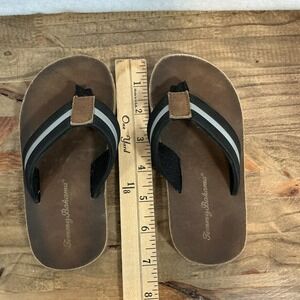 Tommy‎ Bahama Toddler Flip Flop Sandals Black Brown